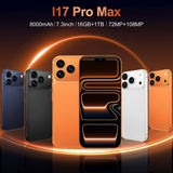 ✨(FREE SHIPPING)i17PRO MAX Smartphone, 7.3-inch (Limited-time special offer: 1,000 units, while supplies last)