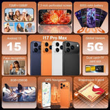 ✨(FREE SHIPPING)i17PRO MAX Smartphone, 8GB+256GB-7.3-inch