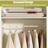 🏆Flash Sale⚡ 50K+ SOLD! Almost Gone-💥🔥2026 Space Saving Hanging Garment Bag with Self Compression Zipper，Best gifts