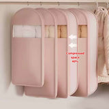 🏆Flash Sale⚡ 50K+ SOLD! Almost Gone-💥🔥2026 Space Saving Hanging Garment Bag with Self Compression Zipper，Best gifts