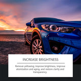 🚘 Automotive Headlamp Restoration Fluid, blurring enhanced crystalline coating refurbisher