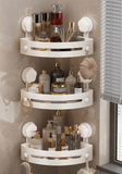 🔥 Hot Sale 50% OFF 🔥ABS Triangular Suction Cup Hook Toiletries Storage Rack