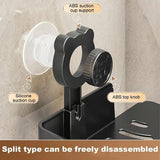 🔥 Hot Sale 50% OFF 🔥ABS Triangular Suction Cup Hook Toiletries Storage Rack