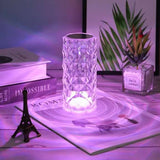 🏆35K+ SOLD!🌙16-Color Crystal Rose Diamond Lamp✨
