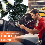 🔥LAST DAY 50% OFF - Nylon Universal Cable Tie Buckle