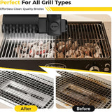 🔥(Free Shipping)🔥Electric Rotary Grill Brush with 2 Replacement Head