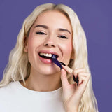 DRDENT Purple Teeth Whitening Strips - 7/21 Whitening Sessions - Safe for Enamel - Non Sensitive Teeth Whitening - Peroxide-Free