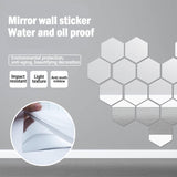 🔥A mirror that won't break-Self Adhesive Mirrors Sheets🥰❤️