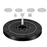 🔥Hot Sale 49% OFF🎁☀️Solar Fountain, Solar Powered Bird Bath Fountain Pump with 4 Nozzles 1.4W Solar Panel Kit Water Pump, Outdoor Watering Submersible Pump for Pond, Pool, Garden, Fish Tank🌊✨