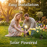 🔥(FREE SHIPPING)🔔🌞 Solar Powered Adjustable LED  Lights ⭐Seven round lights