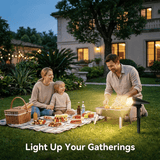 🔥(FREE SHIPPING)🔔🌞 Solar Powered Adjustable LED  Lights ⭐Seven round lights