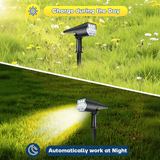 🔥(FREE SHIPPING)🔔🌞 Solar Powered Adjustable LED  Lights ⭐Seven round lights