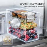 🔥(FREE SHIPPING)🔔Crystal Clear Freezer Storage Bins