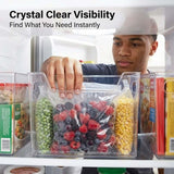 🔥(FREE SHIPPING)🔔Crystal Clear Freezer Storage Bins
