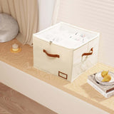 🔥(FREE SHIPPING)🔔👟Shoe Organizer for Closet, Fabric Shoe Storage Boxes with Clear Cover, Storage, Foldable Space-saving Storage Container Bins🔥