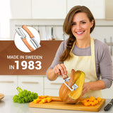 Stainless Peeler | High-Grade Durability | Clean, Precision Peeling + Bottle Opener