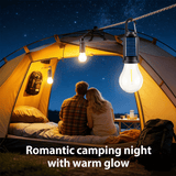 🌞 Solar Tent Camping Light Bulb&Five-pack （Solar-powered）
