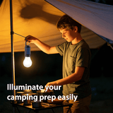 🌞 Solar Tent Camping Light Bulb&Five-pack （Solar-powered）