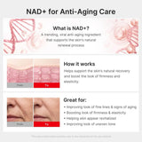NAD+ EGF Firming Serum | NAD+, EGF, Collagen Extract, Anti-aging, Plumping, Radiance Boosting Serum | Cares for Look of Fine Lines, Skin Elasticity & Firmness For Youthful-looking Skin (30ml / 1.01 fl. oz.) | Korean Skincare, K-Beauty