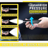 High-Pressure Hose Spray Gun with Brush Attachment