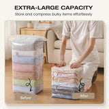 ✨(FREE SHIPPING)🧳No‑Pump Vacuum Storage Bags – Press & Seal, No Pump Needed. Saves 80% Space, Keeps Clothes Dry & Dust‑Free