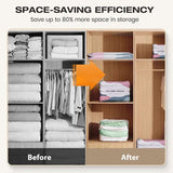 ✨(FREE SHIPPING)🧳No‑Pump Vacuum Storage Bags – Press & Seal, No Pump Needed. Saves 80% Space, Keeps Clothes Dry & Dust‑Free